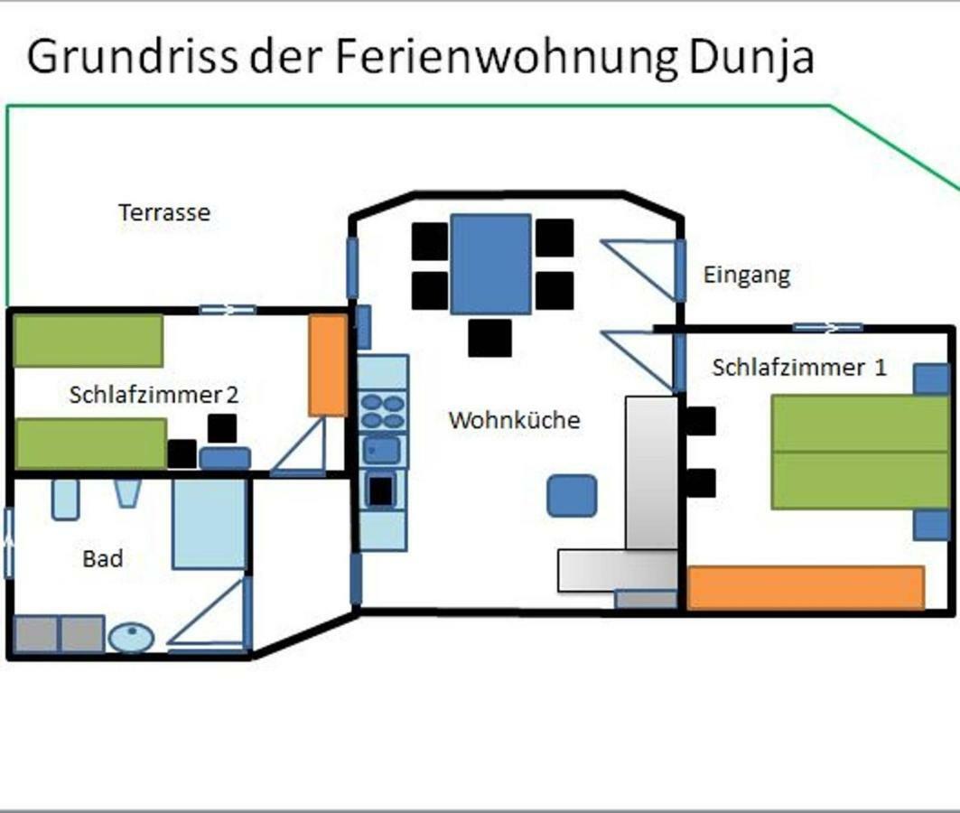 Ferienwohnung Dunja Винтерберг Экстерьер фото
